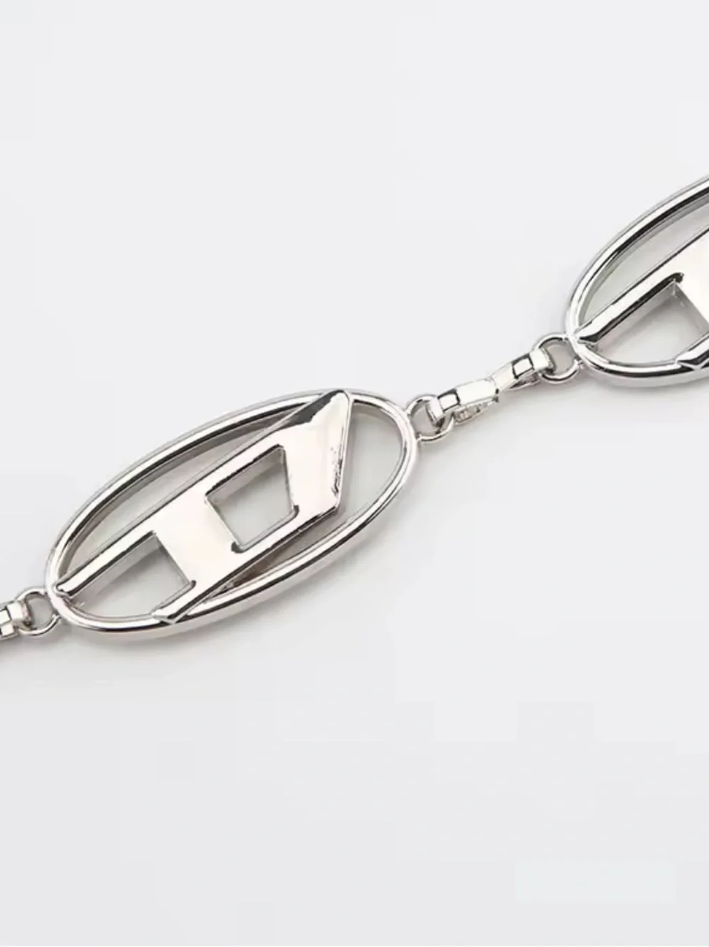 Diesel Logo D Chain Belt